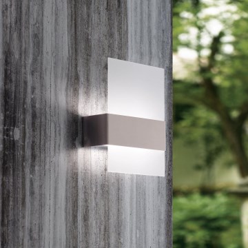 Eglo 93438 - LED lauko šviestuvas NADELA 2xLED/2,5W/230V IP44