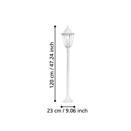 Eglo - Lauko šviestuvas E27/60W/230V IP44