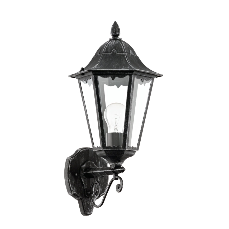 Eglo - Sieninis lauko šviestuvas 1xE27/60W/230V