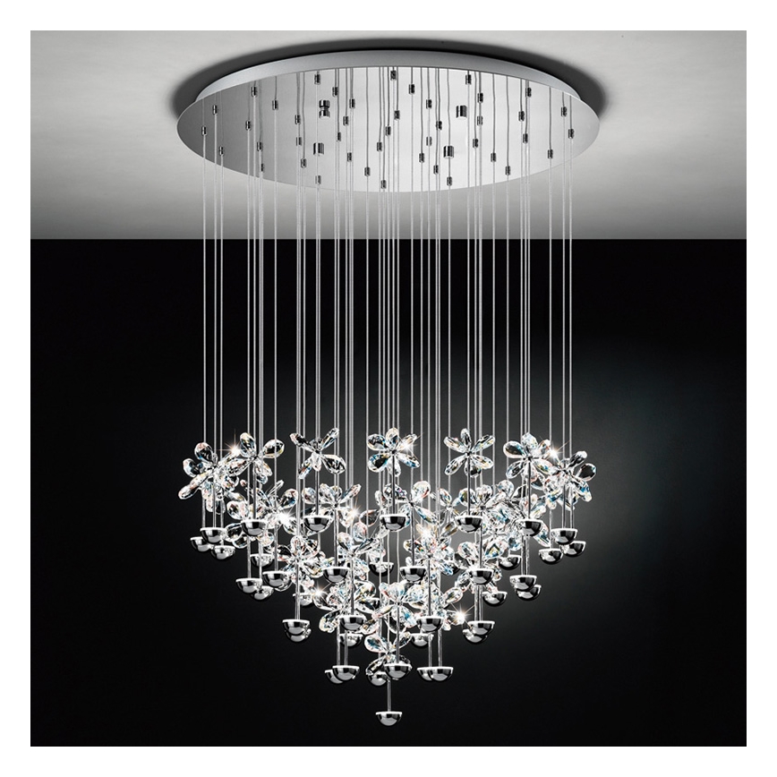 Eglo 93661 - LED Pakabinamas sietynas PIANOPOLI 43xLED/2,5W/230V