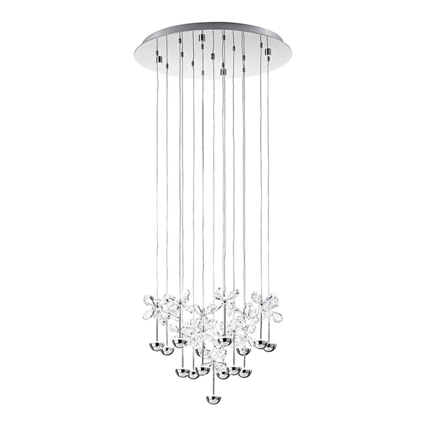 Eglo 93662 - LED Pakabinamas sietynas PIANOPOLI 15xLED/2,5W/230V