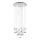 Eglo 93662 - LED Pakabinamas sietynas PIANOPOLI 15xLED/2,5W/230V