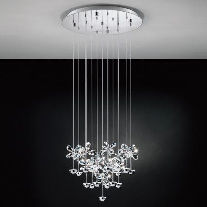 Eglo 93662 - LED Pakabinamas sietynas PIANOPOLI 15xLED/2,5W/230V