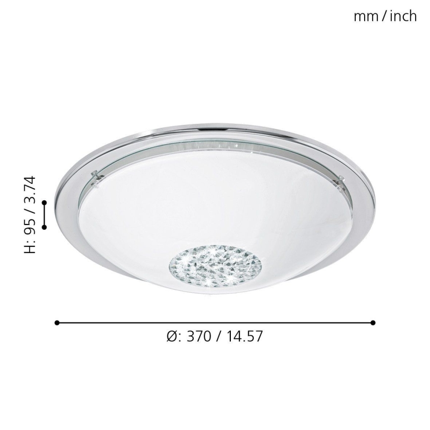 Eglo - LED lubinis šviestuvas LED/12W/230V