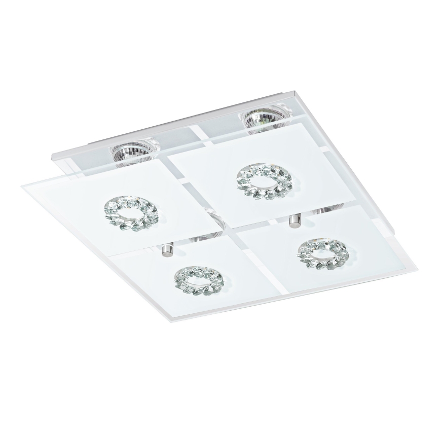 Eglo 93783 - LED Lubinis šviestuvas RONCATO 4xGU10/3W/230V