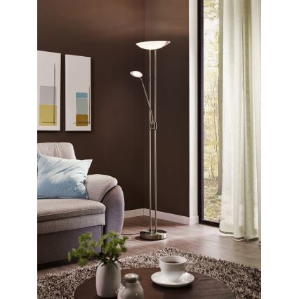 Eglo - LED pritemdomas toršeras LED/20W + LED/2,5W bronza