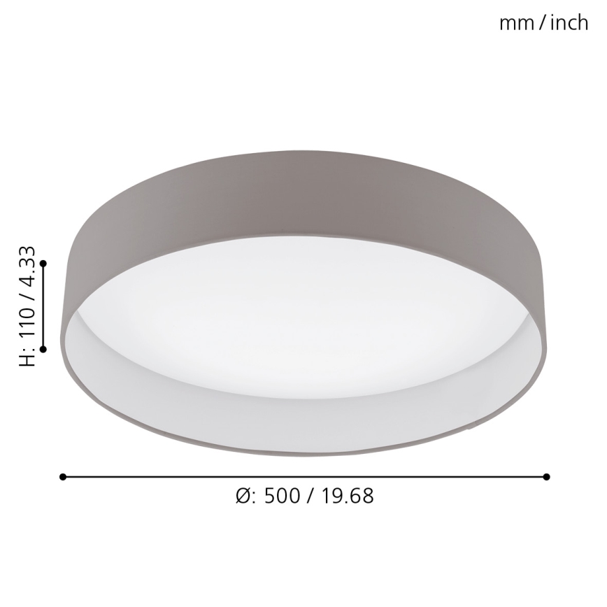 Eglo - Lubinis LED šviestuvas LED/24W/230V
