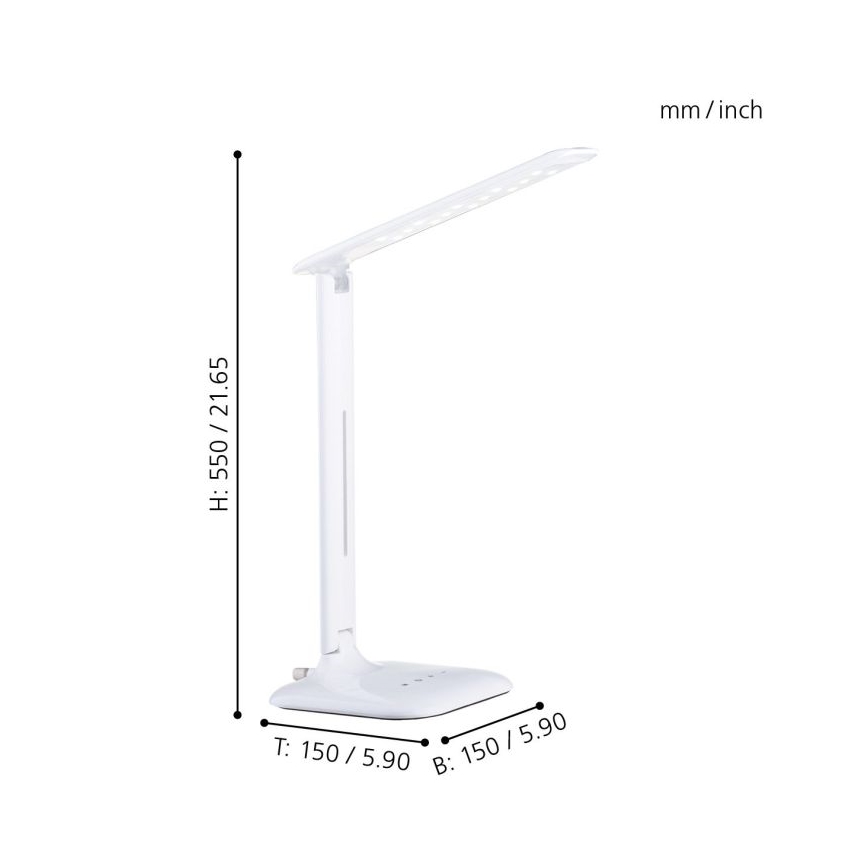 Eglo - Stalo šviestuvas LED/2.9W/230V