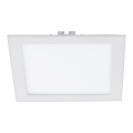 Eglo 94068 - LED įleidžiamas šviestuvas FUEVA 1 LED/16,47W/230V 22,5x22,5 cm