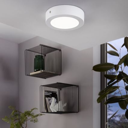 Eglo 94072 - LED lubų šviestuvas FUEVA 1 LED/10,89W/230V skersm. 17 cm