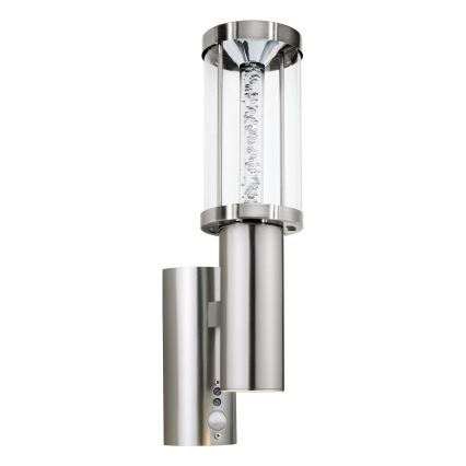 Eglo - LED lauko šviestuvas su jutikliu 1xGU10/3W + 1xLED/3.7W