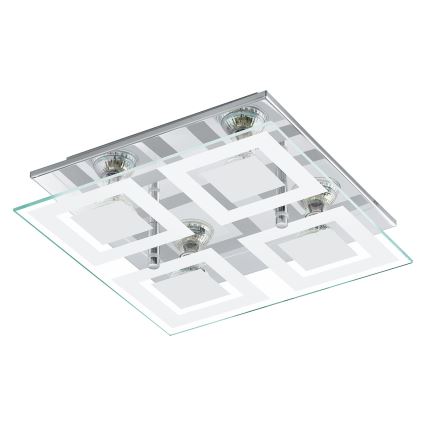 Eglo - LED lubinis šviestuvas 4xGU10-LED/3W/230V