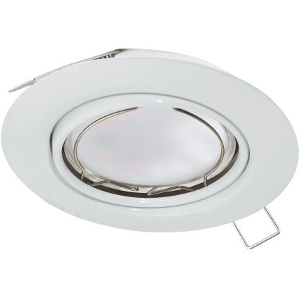 Eglo - LED Įleidžiamas lubinis šviestuvas 1xGU10-LED/5W/230V