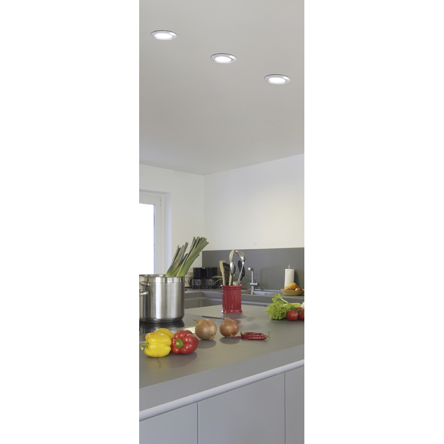 Eglo - įleidžiamas lubinis LED šviestuvas 1xGU10-LED/5W/230V