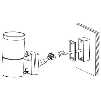 Eglo - LED lauko apšvietimas LED/3,7W/230V IP44