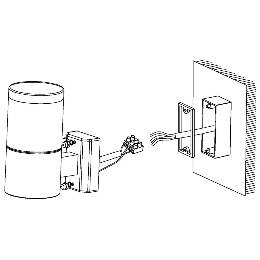 Eglo - LED lauko apšvietimas LED/3,7W/230V IP44