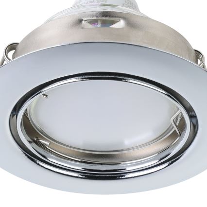 Eglo - KOMPLEKTAS 3x įleidžiamas lubinis LED šviestuvas PENETO 3xGU10-LED/5W/230V