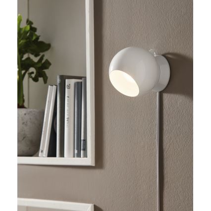 Eglo - LED stalinis/sieninis šviestuvas 1xGU10/2,8W/230V balta