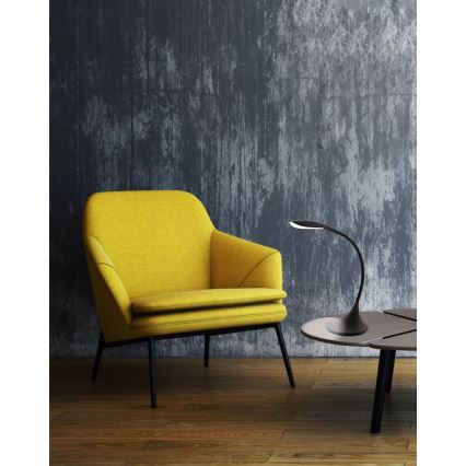 Eglo - reguliuojama LED stalinė lempa LED/4,5W/230V juoda