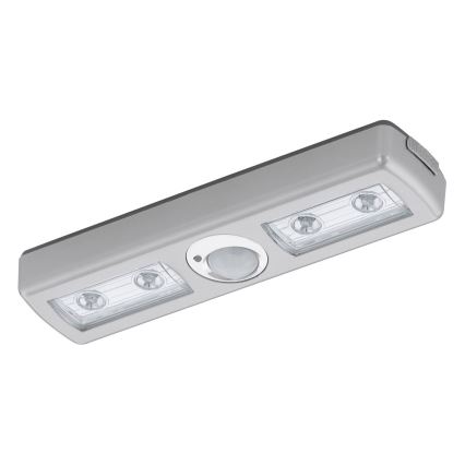Eglo - LED Orientacinis šviestuvas su jutikliu 4xLED/3xAAA