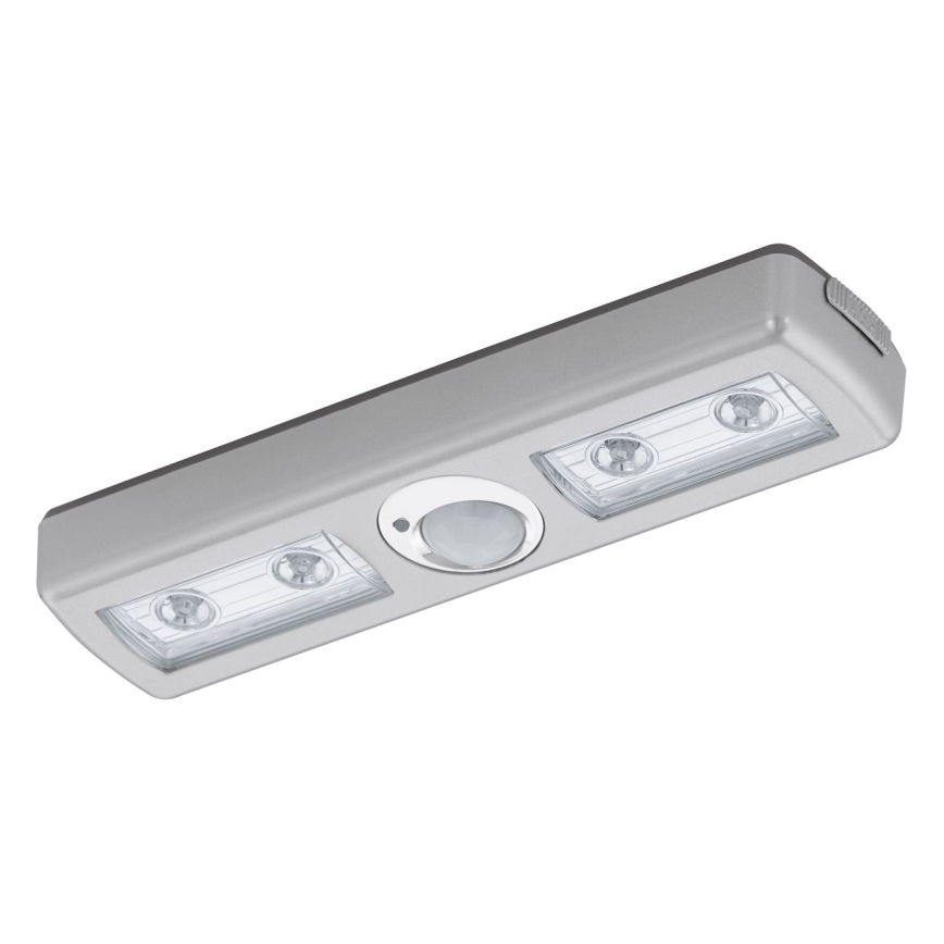 Eglo - LED Orientacinis šviestuvas su jutikliu 4xLED/3xAAA