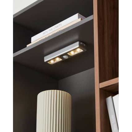 Eglo - LED Orientacinis šviestuvas su jutikliu 4xLED/3xAAA