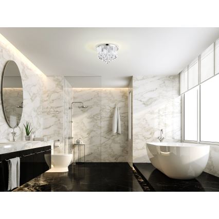 Eglo - LED Lubų šviestuvas vonios kambariui 4xG9/3W/230V IP44