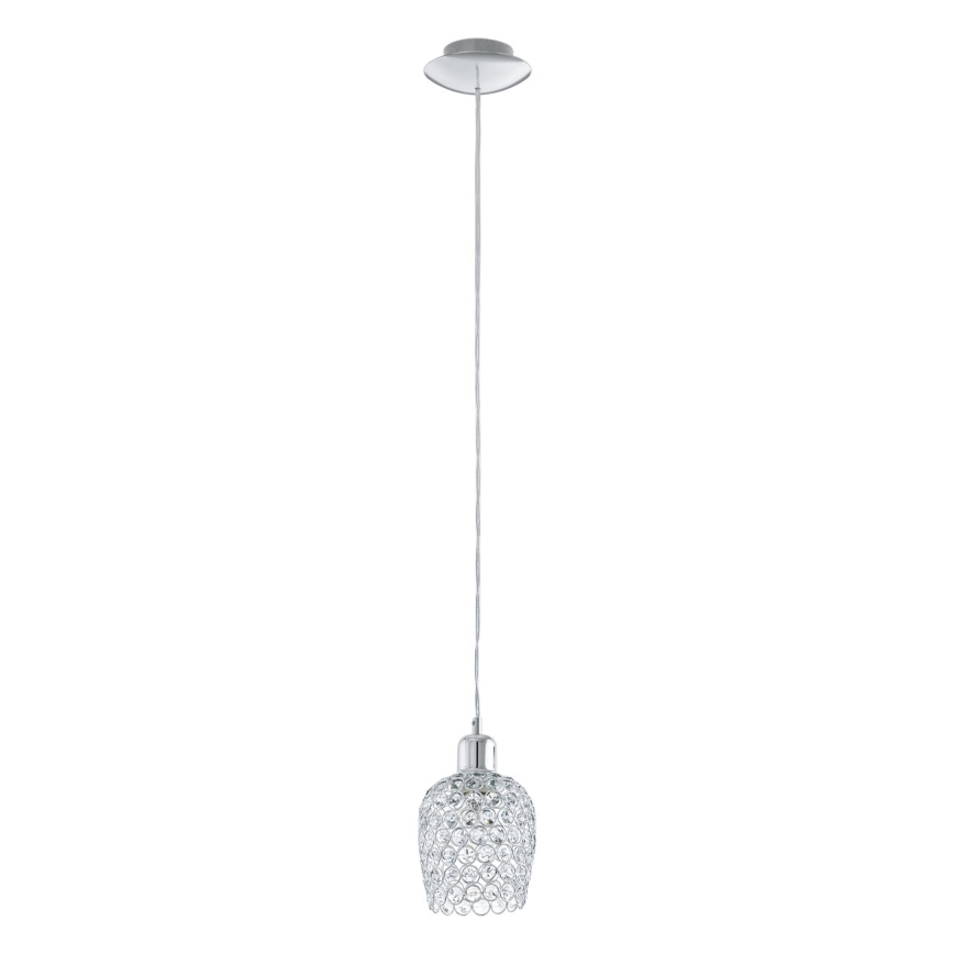 Eglo - Krištolinis sietynas 1xE27/60W/230V
