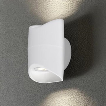 Eglo 95075 - Sieninis lauko šviestuvas ABRANTES 2xLED/6W/230V