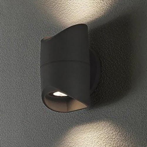 Eglo 95076 - Sieninis lauko šviestuvas ABRANTES 2xLED/6W/230V