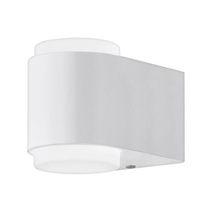 Eglo 95077 - Sieninis lauko šviestuvas BRIONES 2xLED/3W/230V