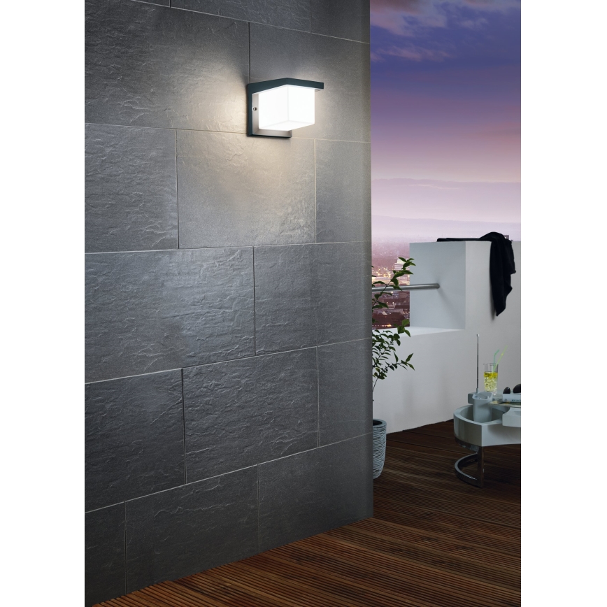 Eglo - Sieninis lauko šviestuvas LED/10W/230V