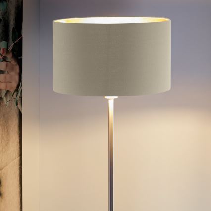 Eglo - Toršeras 1xE27/60W/230V taupe