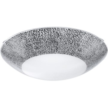 Eglo 95289 - MAGITTA LED lubų šviestuvas, 16 W, 230 V, Ø 31,5 cm, juoda/balta