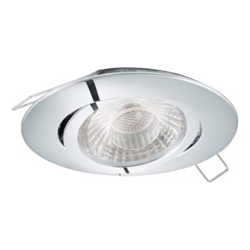 Eglo 95355 - LED įleidžiamas lubinis šviestuvas TEDO 1xGU10-LED/5W/230V