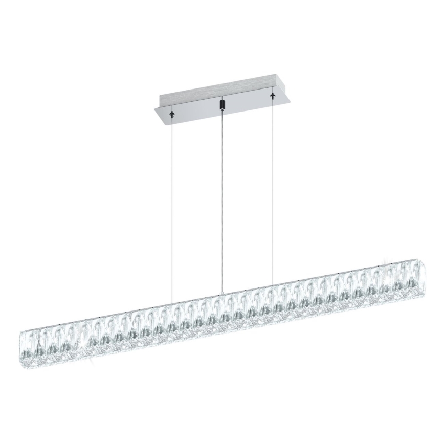 Eglo 95543 - Krištolinė dimeriuojama liustra TELLUGIO-S LED/36W/230V 2700-6500K