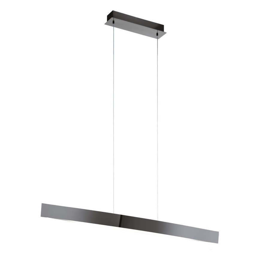 Eglo 95549 - LED dimeriuojamas pakabinamas šviestuvas su laidu FORNES-S LED/24W/230V 2700-6500K juodas/chromas