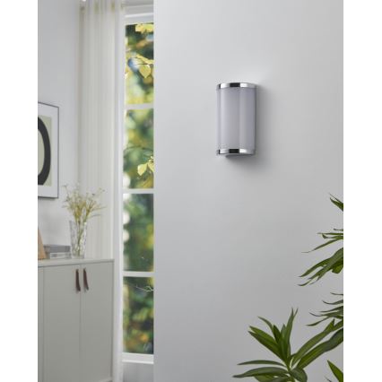 Eglo 95773 - LED sieninis šviestuvas CUPELLA 2xLED/4,5W/230V