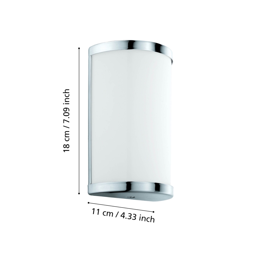 Eglo 95773 - LED sieninis šviestuvas CUPELLA 2xLED/4,5W/230V