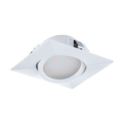 Eglo - KOMPLEKTAS 3x LED įleidžiamas lubinis šviestuvas PINEDA 1xLED/4,9W/230V