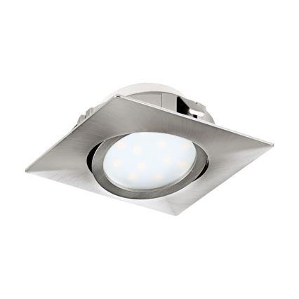 Eglo - KOMPLEKTAS 3x LED įleidžiamas lubinis šviestuvas PINEDA 1xLED/4,9W/230V