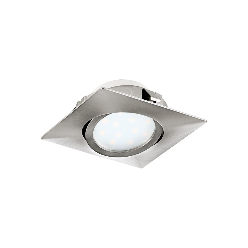 Eglo - KOMPLEKTAS 3x LED įleidžiamas lubinis šviestuvas PINEDA 1xLED/4,9W/230V