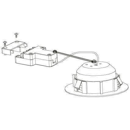 Eglo - KOMPLEKTAS 3x LED įleidžiamas lubinis šviestuvas PINEDA 1xLED/4,9W/230V