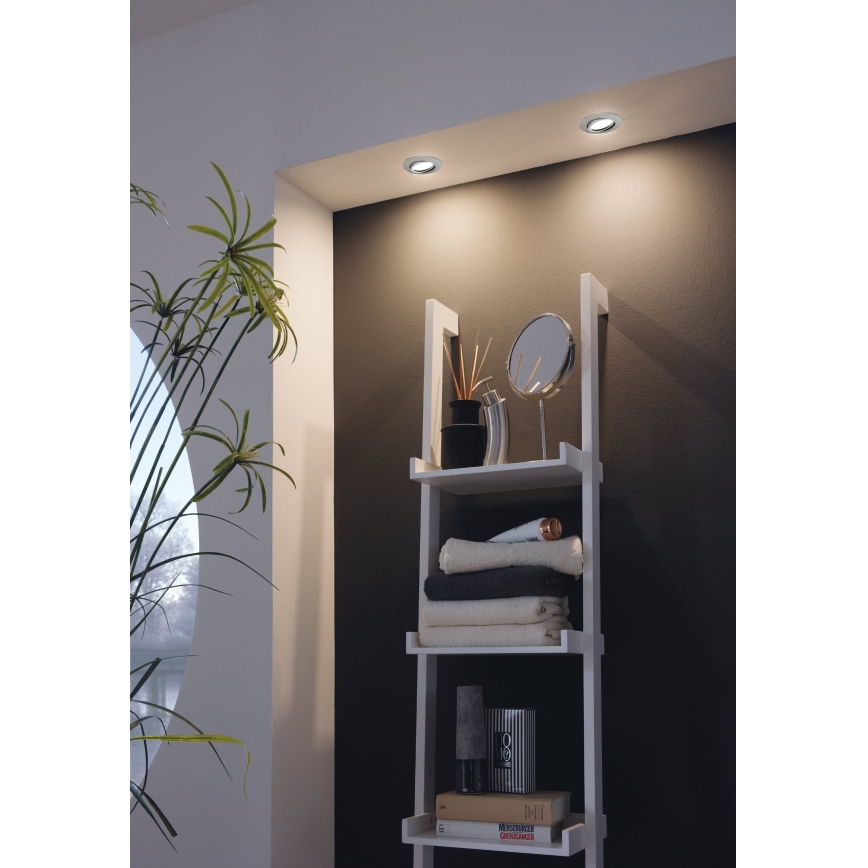 Eglo - Komplektas 3 vnt. LED įleidžiamasis šviestuvas PINEDA LED/4,9W/230V