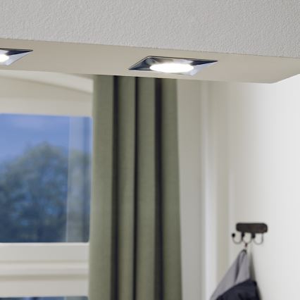 Eglo 95862 - LED įleidžiamas lubinis šviestuvas PINEDA 1xLED/12W/230V