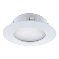 Eglo 95874- LED įleidžiamas lubinis šviestuvas PINEDA 1xLED/12W/230V