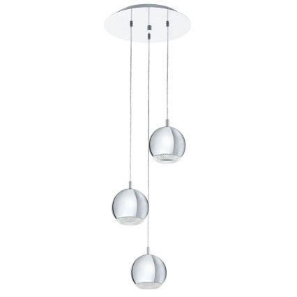 Eglo - LED sietynas 3xGU10-LED/4W/230V