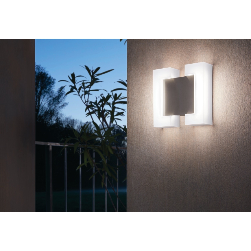 Eglo - LED sieninis lauko šviestuvas 2xLED/4,8W IP44