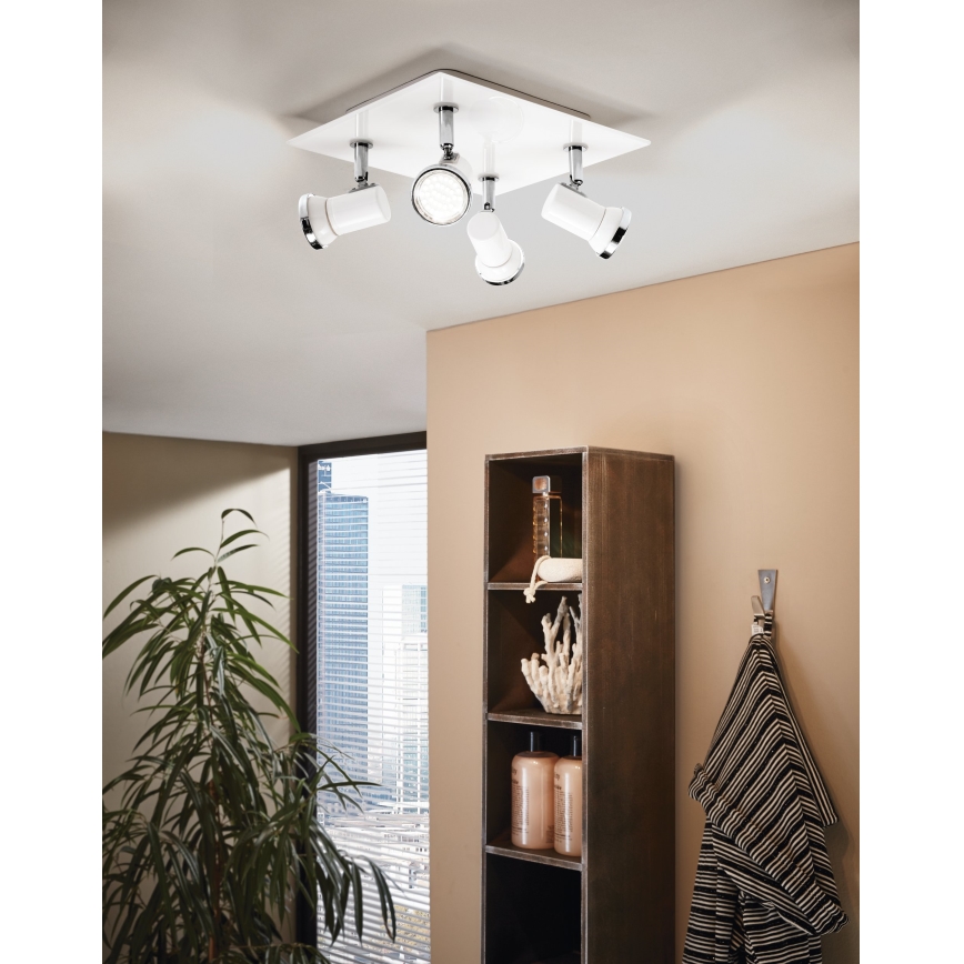 Eglo - LED akcentinis vonios šviestuvas 4xGU10-LED/3,3W/230V IP44