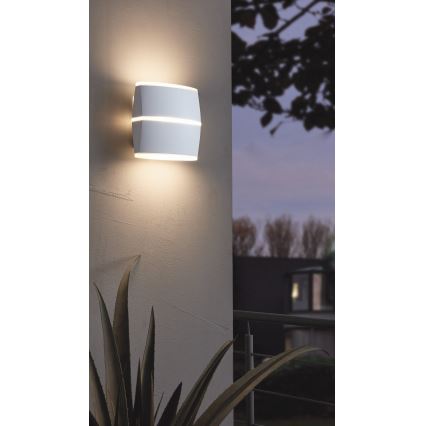 Eglo - LED sieninis lauko šviestuvas 2xLED/6W IP44